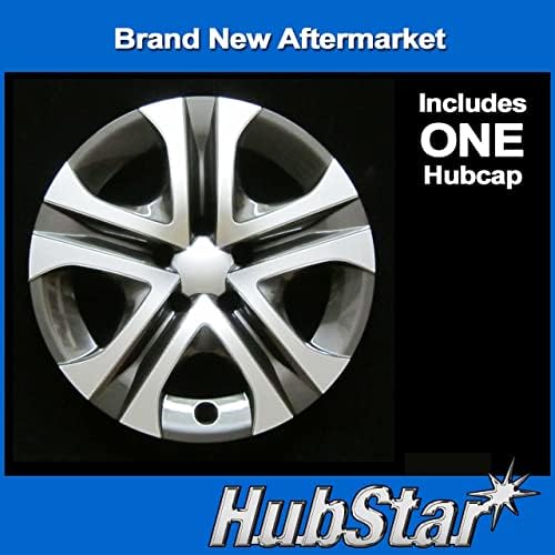 Премиум реплика hubcap, замена за Toyota RAV4 -2018, 17-инчен сребрено црно тркало, 1 парче