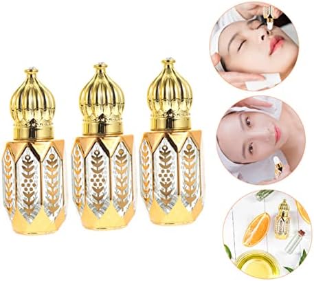 15 парчиња мали мириси стакло и празно патување на златно за под-инг Исклучителни арапски контејнери пластични парфеми кристално примерок