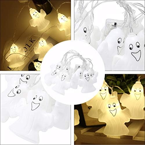 Среќнајами 1 п.п. Дух светлина LED жица светла за Ноќта на вештерките Декорацијата за дома