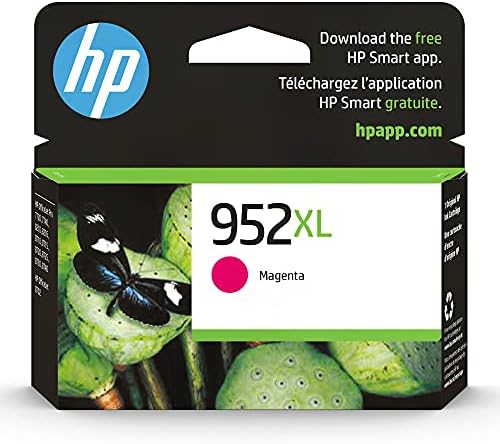 HP 952XL Magenta kertridge со високо-приносен мастило | Работи со HP OfficeJet 8702, HP OfficeJet Pro 7720, 7740, 8210, 8710, 8720, 8730,