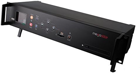 HD megadvr 2u Universal DVR 2TB со видео влезови CVBS, YPBPR, DVI, VGA, S-Video, HD/3G SDI, HDMI со јамка надвор