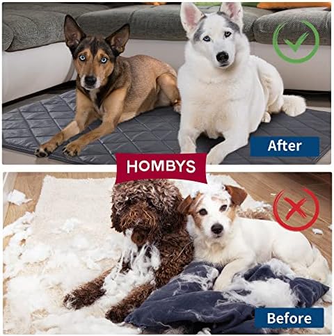 Hombys џвака доказ за кучиња гајба Мат 18 x29, надградена неуништувачка ткаенина за обука за домашно милениче за домашно кутре што