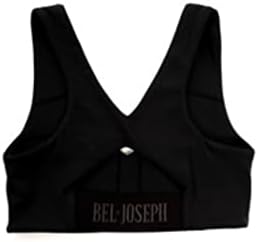Бел Josephозеф Елизабет Црна безжична безмилосна тренинг спортски градник за жени