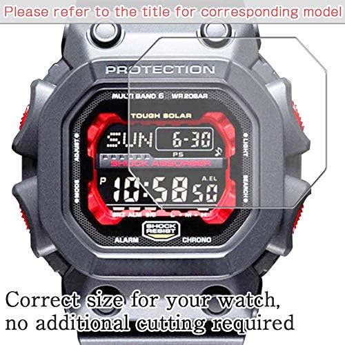 Puccy 3 Пакет Заштитник На Екранот Филм, компатибилен СО CASIO G-ШОК DW-5600WB-7JF DW5600WB СЕРИЈА Tpu Стража За Паметен часовник Smartwatch( Не