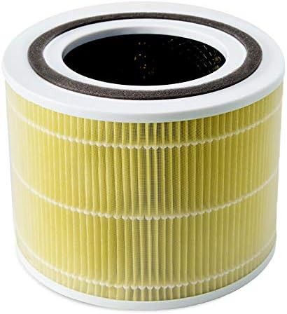 Филтер за замена на LEVOIT AIR LV-H132-RF, 3-во-1 најлонски пред-филтер, 4 пакет и прочистувач на воздухот за замена за алергија