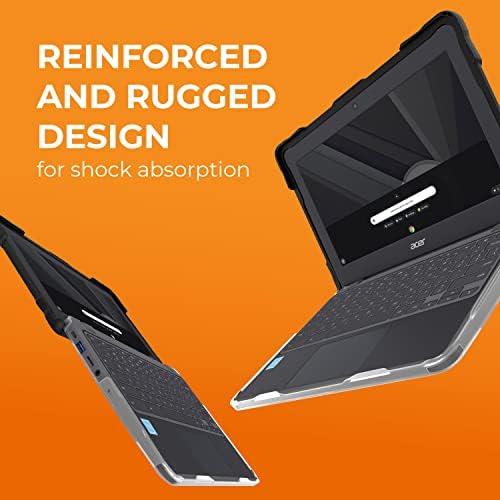 Gumdrop Слимтех Случај Одговара Acer Chromebook 511 Clamshell. Дизајниран за Ученици, Наставници И Училници К-12 - Тестирани, Цврсти, Отпорни