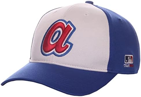 OC Sports Atlanta Braves Cooperstown Бело наследство гроздобер капа капа за капачиња за возрасни прилагодливи
