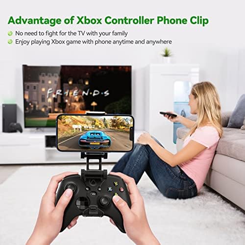 Oivo Контролер Телефон Монтирање Компатибилен Со Xbox Серија X / S &засилувач; Елита 2 Контролер, Контролор Монтирање Со Прилагодливи