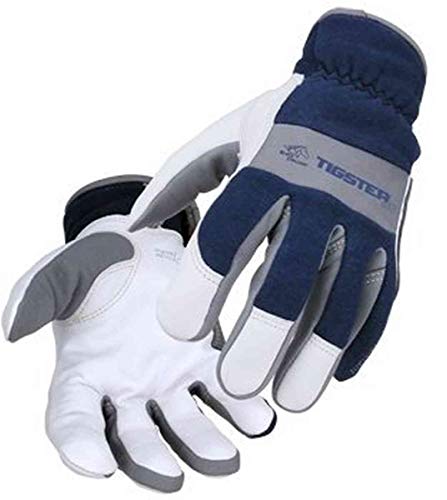Revco Industries T50 SM Tigster Tig заварување ракавица, бела, мала