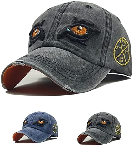 Мода смешно капа за бејзбол капа 3D капаче за везење капаче од топчеста капа за бејзбол капа прилагодлива големина за мажи и жени
