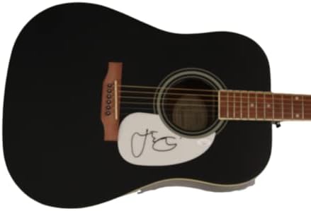 Courон Кугар Меленкамп потпиша автограм со целосна големина Гибсон епифон Акустична гитара d w/ James Spence автентикација JSA COA - Инцидент