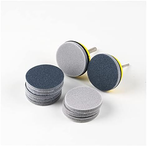 Sander Sandpaper 10PS 50 mm назад со кадифено сунѓерски дискови шкурка, сунѓер со четкана шкурка, со подлога за полирање 1PS, додатоци за електрична