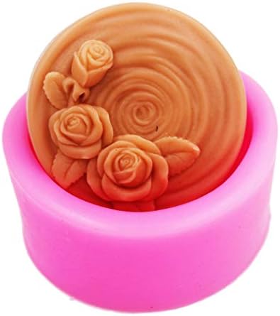 Сапун калапи Ripple роза занаетчиска уметност силиконски сапун занаетчиски калапи DIY рачно изработени сапуни со сапуни