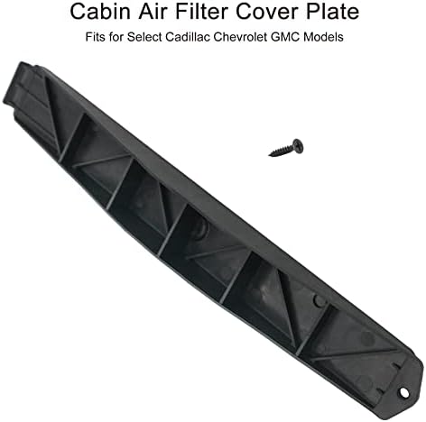 Покриена плоча за филтрирање на воздухот во кабината, се вклопува за моделите Cadillac Chevy GMC 22759208 259-100