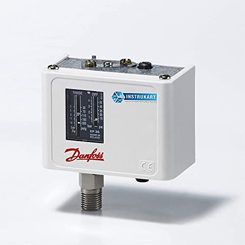 Прекинувач за притисок на Danfoss KP36 од страна на Instrukart Pressure Switch Model: KP36