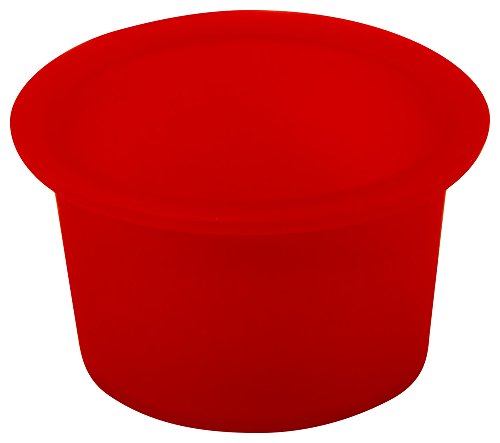 Caplugs 99395322 маскирање на заштитена капа и приклучок. TS-9, силикон, капа OD 0,628 приклучок ID 0,788, црвена боја