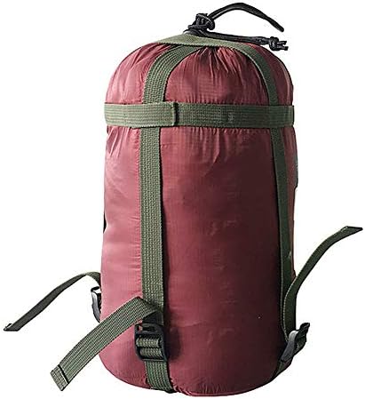Чанти за спиење со торба за компресија за кампување, торба за спиење во преносна торбичка за складирање, топла и удобна торба за спиење за