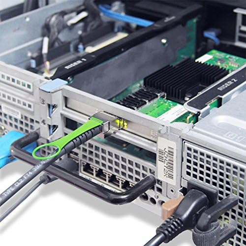 H! Fiber.com 2m 40g QSFP+ DAC кабел 40Gbase-Cr4 пасивно директен прикачен бакар twinax кабел за Cisco QSFP-H40G-Cu2m, Meraki MA-CBL-40G-2M,