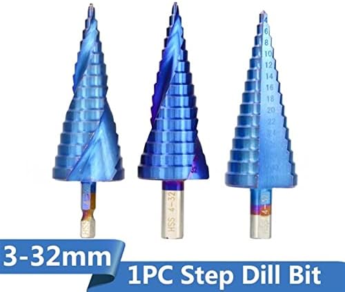 Нешо чекор вежба бит 1PC 3-12/4-12/4-20/4-32 Сино обложено јадро за сечење на јадрото за дупчење за дупчење на дрво/метал