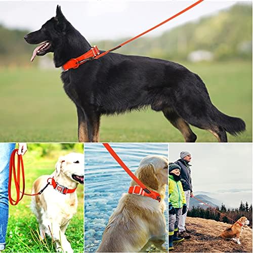Compapet Водоотпорно куче поводник куче/кученце Почитување Потсетете се на обука за тренинг олово-16/32/49ft траен ПВЦ поводник на долги кучиња