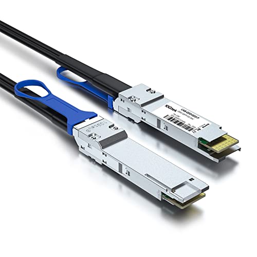 10GTEK 200g QSFP-DD DAC кабел-200gbase QSFP-DD до QSFP-DD пасивно директен прикачен бакар Твинакс кабел, 3-метар