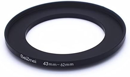 43мм-62мм засилување на прстенот за филтри за филтри кои се компатибилни на сите брендови Ø43mm леќи до Ø62mm UV ND CPL CAMERATE FILTER.SADE