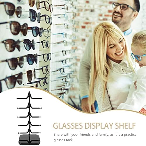 Доитол Очила За Сонце Организатор Ротирачки Дисплеј Држач За Очила За Сонце Држач За Држачи За Очила За Очила 5 Слој Пластични Очила Рамка Столб