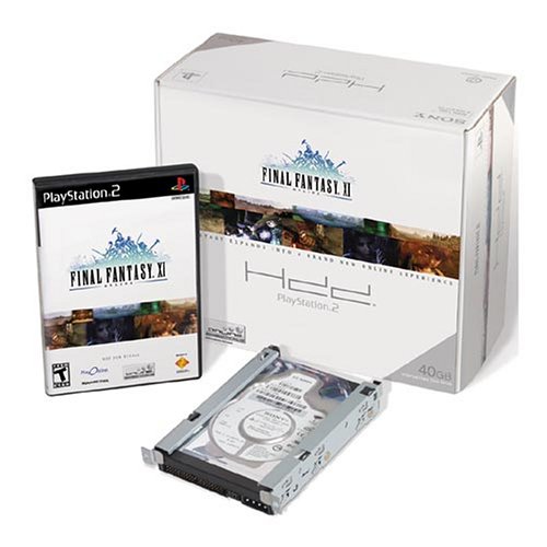 Final Fantasy XI со HDD - PlayStation 2