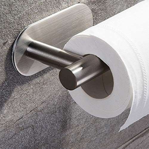 Zhengguifang Трајлив тоалетен држач за хартија за тоалети за чување на не'рѓосувачки челик за складирање на полица за висина