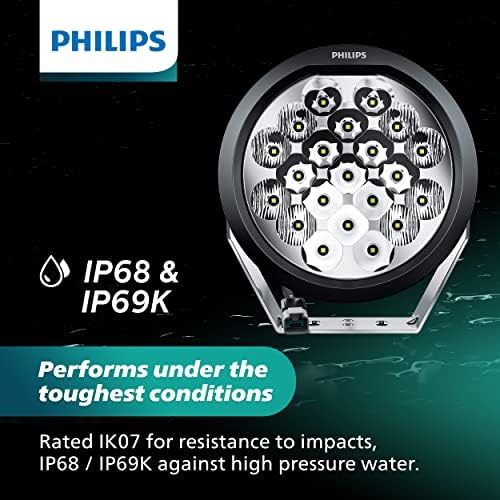 Philips 7 LED LED -LED ROOD | Комбо место за поплавување на комбинација со 10290 сурови лумени | LED светла за ATV, UTV, 4x4, автомобил,
