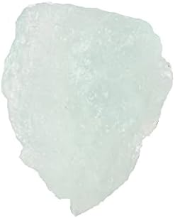 77,8 КТ. Природна голема кристална реики чакра Аква Аквамарин камен за испарен, медитација и лекување на кристали на РЕИКИ ГА-591