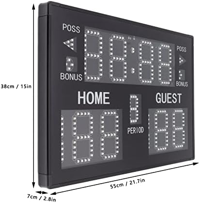 Електронска табла за таблети со таблети Raguso, преносен LED 100‑240V мултифункционален тајмер за табла 11 дигитални различни режими за бокс