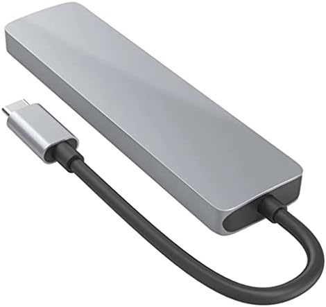 ZSEDP Тип-C Центар За-Компатибилен Адаптер 4K 3 USB C Центар СО Tf Безбедност Дигитален Читач Слот За Про