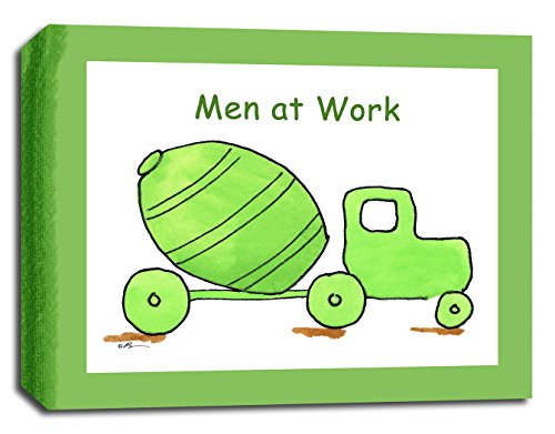 Камиони-Мажи На Работа-24 х 30 Платно