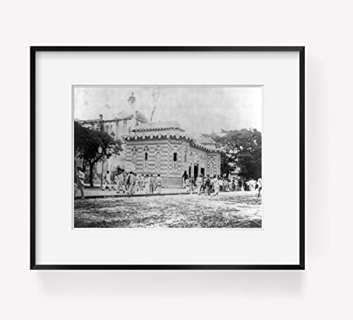 Бесконечни фотографии Фото: Порто Рико, 1898 година: Седиште за пожар, Порт Понс, луѓе