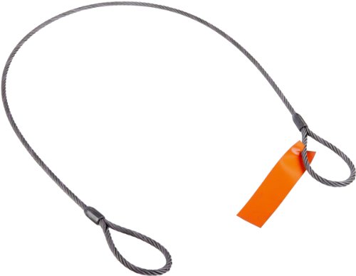 Mazzella Mechanical Splice Wire Rope Sling, Eye-and-Eye, 6 x 25 IWRC, со должина од 11 ', дијаметар од 3/8 , 6 очи, 2800 lbs