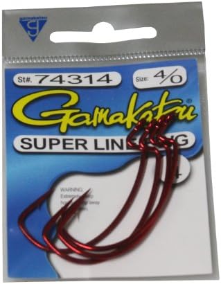 Gamakatsu Superline Offset Extra Bide Gap Borm Hook