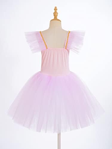 Лојански девојчиња балетски танц фустан туту здолниште леотарди лебед езеро балерина принцеза претстава костим карневал