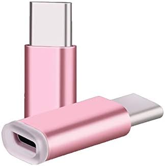 Тип Ц адаптер микро USB до USB C адаптер USB C адаптер за податоци за конвертор за LetV и Mi Pink Nice