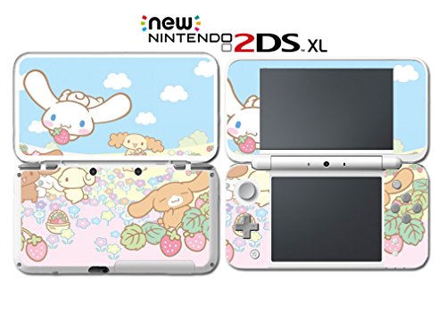 Cinnamoroll and Friends Cute Kitty Bunny Hello Video Game Vidyl Decal Decal Sking Cock Cover for Nintendo New 2DS XL системска