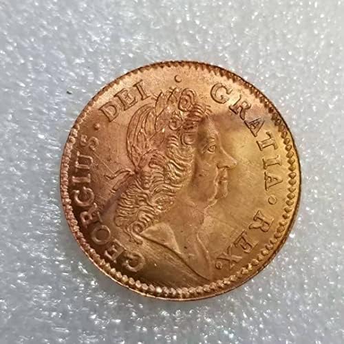 АВЦИТИ Антички Занаети 1722 Ирски Бакар Монета На Големо 1491-2