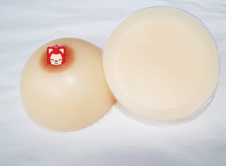 Силиконска протеза на дојка за перница за тело waifu аниме дакимакра гушкање на телото перница 3Д вештачки гради - тркалезна форма