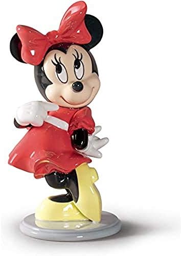 Фигура на глувчето Lladró Minnie. Порцеланска фигура на глувчето Мини.