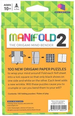 Brainwright - Monifold 2 - Bender на умот на оригами