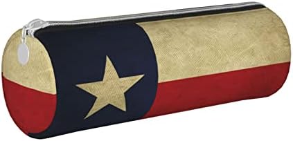 Ykklima Texas Lone Star State Satement Model Chaild Cafe Pencil Case Zipper Penss Makeup Cosmetic Holder Pouck Канцеларија за канцеларија