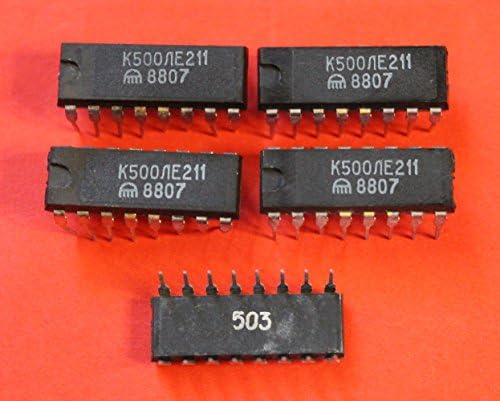 С.У.Р. & R Алатки IC/Microchip K500LE211 Analoge MC10211 СССР 2 компјутери