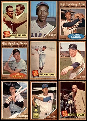 1962 Топс Бејзбол комплетен господар сет - 690 картички екс