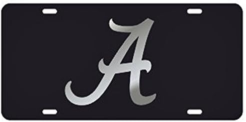 Алабама Кримсон плима црна „А“ ласерска табличка за сечење