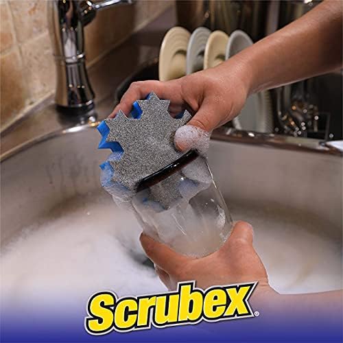 Scrubex Ninja Nonja Nontratch Odor отпорен на чистач сунѓер, 8 брои