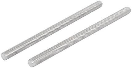 AEXIT M12 X нокти, завртки и сврзувачки елементи 200мм 304 не'рѓосувачки челик десен рака навој целосно навојна шипка и завртки